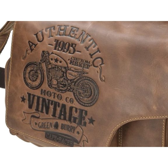Greenburry Cafe Racer bőr válltáska Greenburry Cafe Racer bőr válltáska