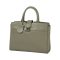 Burkely Modest Meghan 14″ világoszöld bőr laptoptáska