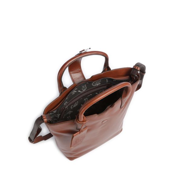 Burkely Modest Meghan Bucket Tote konyakbarna