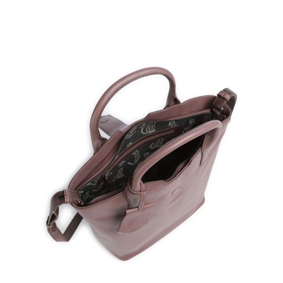 Burkely Modest Meghan Bucket Tote lila bőrtáska Burkely Modest Meghan Bucket Tote lila bőrtáska