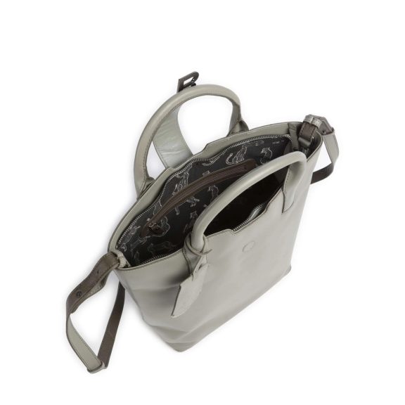 Burkely Modest Meghan Bucket Tote világoszöld bőrtáska