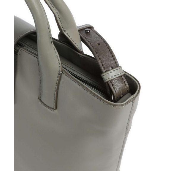 Burkely Modest Meghan Bucket Tote világoszöld bőrtáska