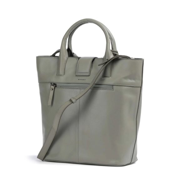 Burkely Modest Meghan Bucket Tote világoszöld bőrtáska