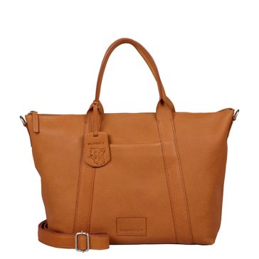   Burkely Soft Skylar 15,6″ bőr laptoptáska konyakbarna színben