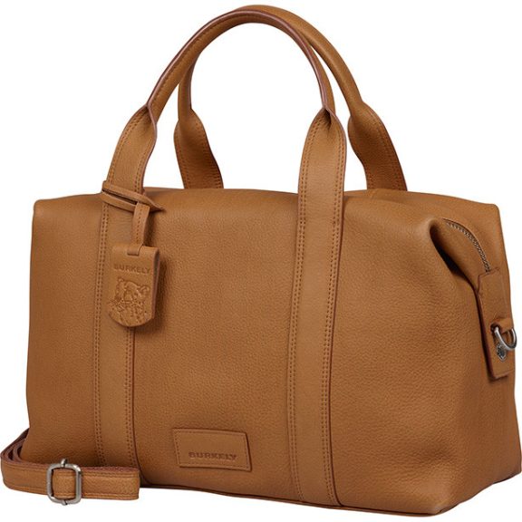 Burkely Soft Skylar Bowler Bag bőr kézi- és válltáska konyakbarna Burkely Soft Skylar Bowler Bag bőr kézi- és válltáska konyakbarna