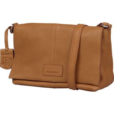   Burkely Soft Skylar Satchel Bag női bőr válltáska konyakbarna