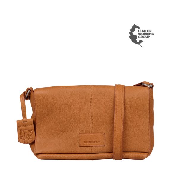 Burkely Soft Skylar Satchel Bag női bőr válltáska konyakbarna Burkely Soft Skylar Satchel Bag női bőr válltáska konyakbarna