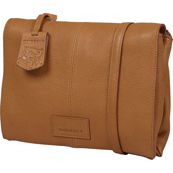 Burkely Soft Skylar Double Pocket Flap bőr válltáska konyakbarna Burkely Soft Skylar Double Pocket Flap bőr válltáska konyakbarna