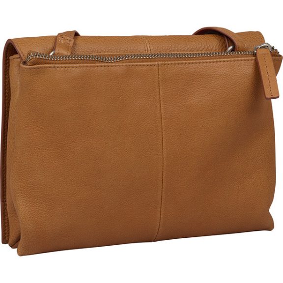 Burkely Soft Skylar Double Pocket Flap bőr válltáska konyakbarna Burkely Soft Skylar Double Pocket Flap bőr válltáska konyakbarna