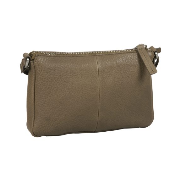 Burkely Soft Skylar Minibag bőr válltáska szürkésbarna