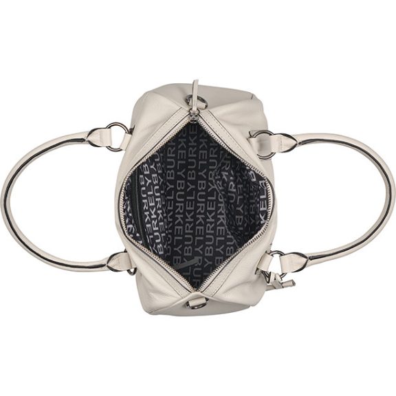 Burkely Rock Ruby Bowler Bag bőr kézi- és válltáska törtfehér Burkely Rock Ruby Bowler Bag bőr kézi- és válltáska törtfehér