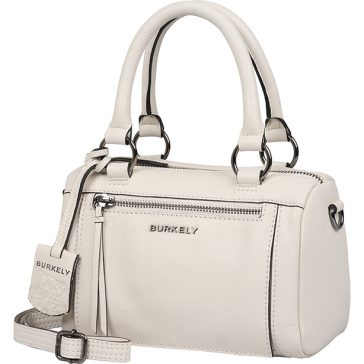   Burkely Rock Ruby Bowler Bag Small bőr kézi- és válltáska törtfehér