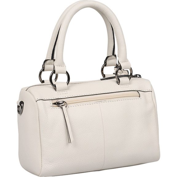 Burkely Rock Ruby Bowler Bag Small bőr kézi- és válltáska törtfehér