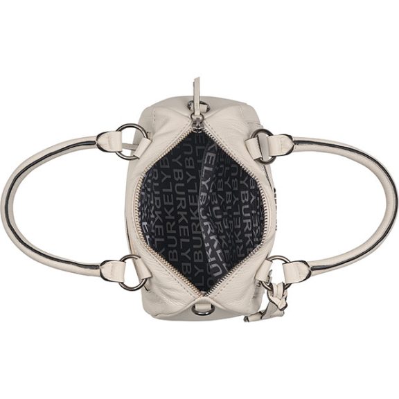 Burkely Rock Ruby Bowler Bag Small bőr kézi- és válltáska törtfehér
