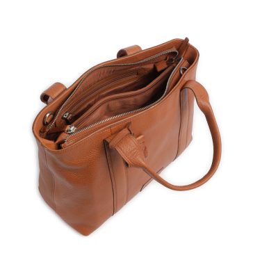    Burkely Soft Skylar Handbag női bőr kézi- és válltáska konyakbarna