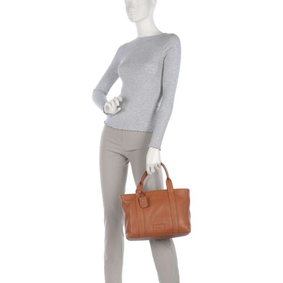  Burkely Soft Skylar Handbag női bőr kézi- és válltáska konyakbarna