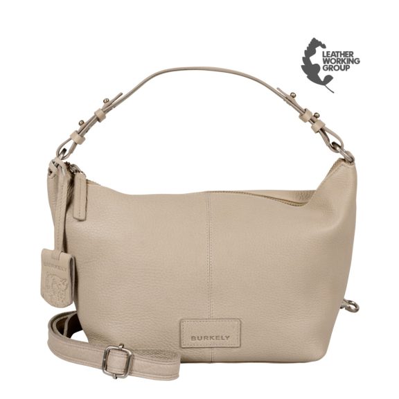 Burkely Soft Skylar Dumpling Bag bőr kézi- és válltáska szürke Burkely Soft Skylar Dumpling Bag bőr kézi- és válltáska szürke