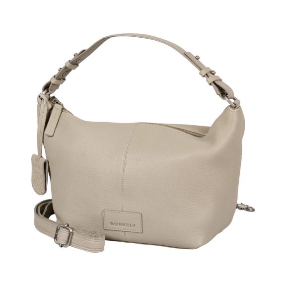 Burkely Soft Skylar Dumpling Bag bőr kézi- és válltáska szürke Burkely Soft Skylar Dumpling Bag bőr kézi- és válltáska szürke