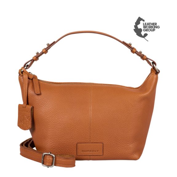 Burkely Soft Skylar Dumpling Bag bőr kézi- és válltáska konyakbarna Burkely Soft Skylar Dumpling Bag bőr kézi- és válltáska konyakbarna