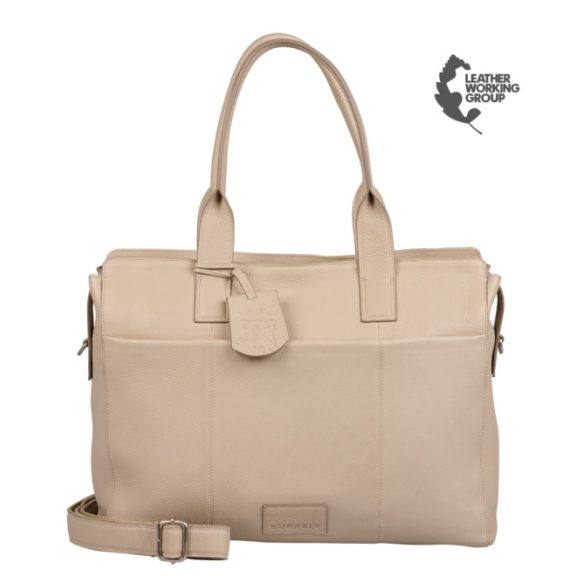 Burkely Soft Skylar 15,6″ bőr laptoptáska szürke színben Burkely Soft Skylar 15,6″ bőr laptoptáska szürke színben