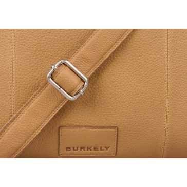 Burkely Soft Skylar 15,6″ bőr laptoptáska világos bézs