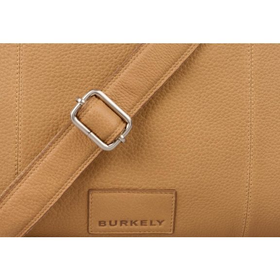 Burkely Soft Skylar 15,6″ bőr laptoptáska világos bézs