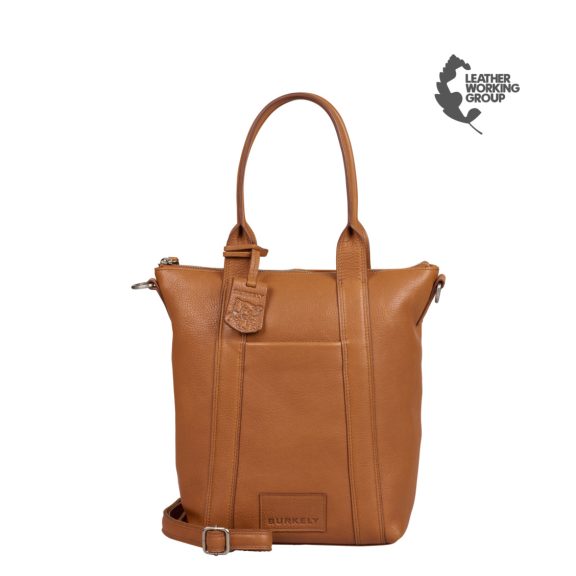 Burkely Soft Skylar bőr kézi- és válltáska konyakbarna Burkely Soft Skylar bőr kézi- és válltáska konyakbarna