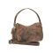 Bőr női válltáska 32x15cm Vintage antik barna