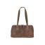 Bőr női shopper 37x21cm Vintage antik barna