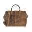 Bőr laptoptáska 32x23cm "Vintage" antik barna