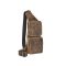 Bőr testtáska Crossbody 24x43cm Vintage antik barna