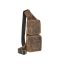 Bőr testtáska Crossbody 24x43cm Vintage antik barna