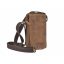 Bőr mobiltelefon tartó válltáska 13x22cm Vintage antik barna
