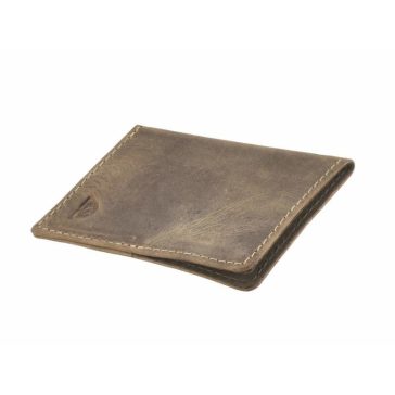   Bőr kártyatartó RFID védelemmel 9x6cm Vintage antik barna