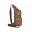 Bőr testtáska Crossbody 26x43cm Vintage antik barna
