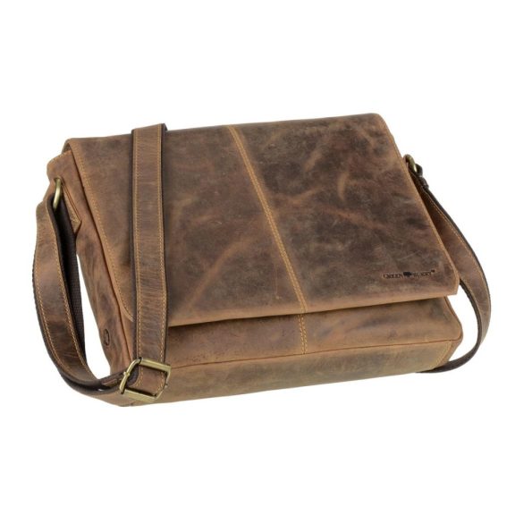 Bőr válltáska 35x27cm Vintage antik barna Bőr válltáska 35x27cm Vintage antik barna