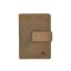 Bőr kártyatartó RFID 7x10cm Vintage antik barna