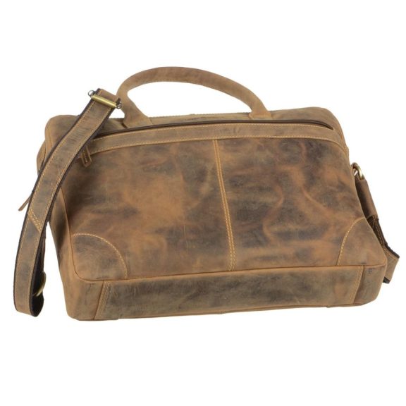 Bőr laptoptáska 41x29cm Vintage antik barna
