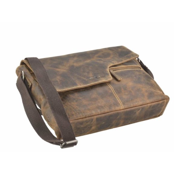 Bőr válltáska 35x26cm Vintage antik barna Bőr válltáska 35x26cm Vintage antik barna