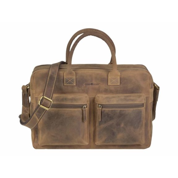 Bőr akta és- utazótáska 42x28cm Vintage antik barna Bőr akta és- utazótáska 42x28cm Vintage antik barna
