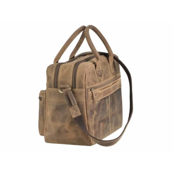 Bőr akta és- utazótáska 42x28cm Vintage antik barna Bőr akta és- utazótáska 42x28cm Vintage antik barna