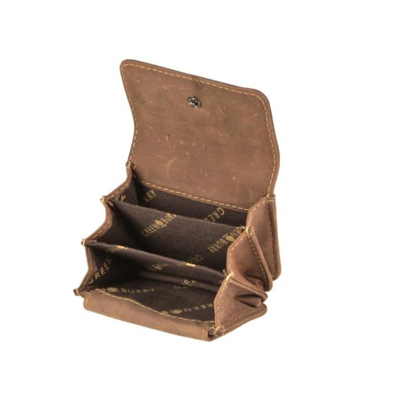Bőr érmetartó pénztárca 8x5cm kis Vintage antik barna Bőr érmetartó pénztárca 8x5cm kis Vintage antik barna