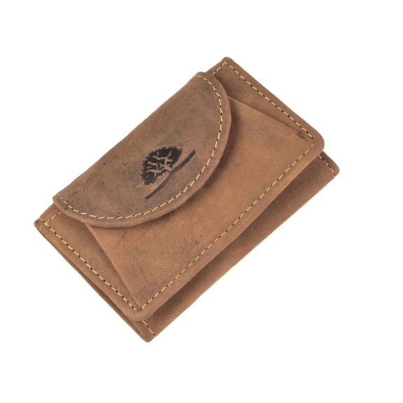 Bőr pénztárca 10x6cm Vintage antik barna Bőr pénztárca 10x6cm Vintage antik barna