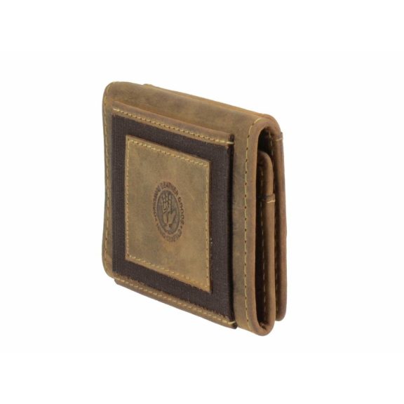 Bőr pénztárca 10x7cm elasztikus kártyarekesszel Vintage antik barna Bőr pénztárca 10x7cm elasztikus kártyarekesszel Vintage antik barna