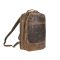 Bőr kabin hátizsák 34x48x16cm Vintage antik barna