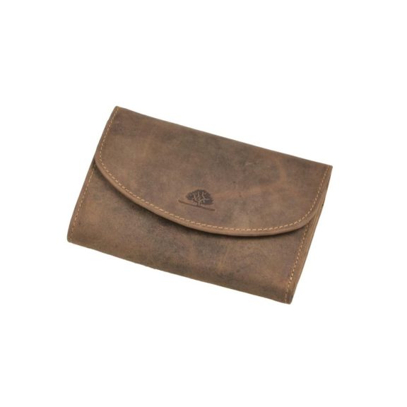 Bőr pénztárca 15x11cm Vintage antik barna Bőr pénztárca 15x11cm Vintage antik barna