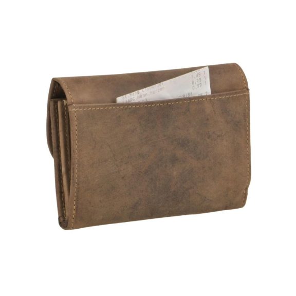 Bőr pénztárca 15x11cm Vintage antik barna Bőr pénztárca 15x11cm Vintage antik barna