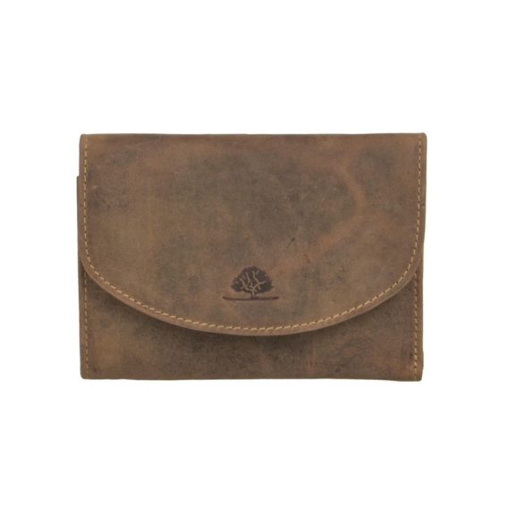 Bőr pénztárca 15x11cm Vintage antik barna Bőr pénztárca 15x11cm Vintage antik barna
