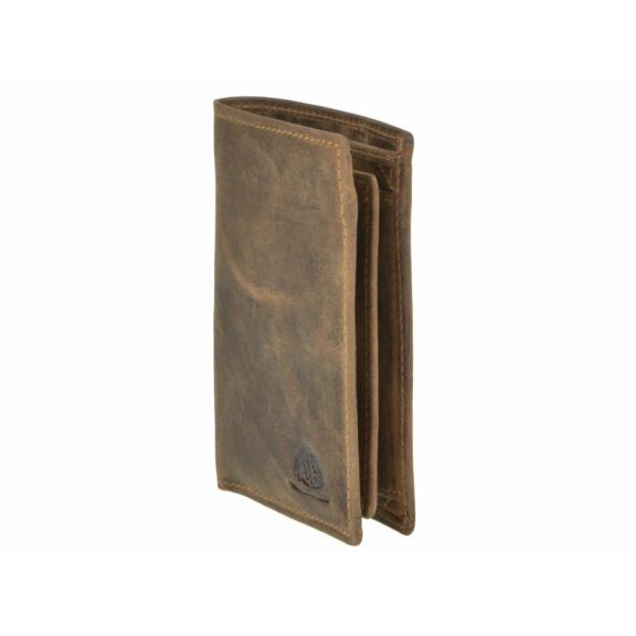 Bőr pénztárca 9x12cm, kivehető irattartóval Vintage antik barna Bőr pénztárca 9x12cm, kivehető irattartóval Vintage antik barna