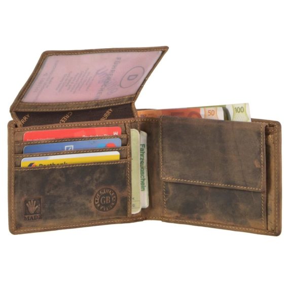Bőr pénztárca 12x9cm Vintage antik barna Bőr pénztárca 12x9cm Vintage antik barna